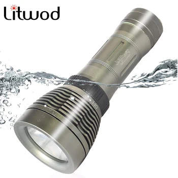 D34 XM-L2 U3 T6 LED Flashlight 5000LM Diving Torch Light Torch Bulbs Litwod Waterproof IPX8 Underwater 80m White Aluminum 10W
D34 XM-L2 U3 T6 LED Flashlight 5000LM Diving Torch Light Torch Bulbs Litwod Waterproof IPX8 Underwater 80m White Aluminum 10W