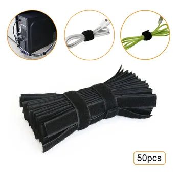 50 PCS Cable Ties 7 Inches Cord Rope Holder Sticky Design Reusable Fastening Cable Straps Earphone Cables Wire Organizer Tie
50 PCS Cable Ties 7 Inches Cord Rope Holder Sticky Design Reusable Fastening Cable Straps Earphone Cables Wire Organizer Tie