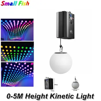 3D Up Down 140W DMX RGB LED Lifting Ball Modern Wave Effect Colorful Kinetic Light Lift Ball For Stage Disco Mall Party Light Dj
3D Up Down 140W DMX RGB LED Lifting Ball Modern Wave Effect Colorful Kinetic Light Lift Ball For Stage Disco Mall Party Light Dj