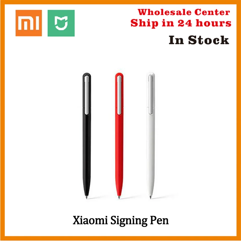 In Stock Xiaomi Smart Home Pinluo Signing Pen 9.5mm 0.5 Ink Smooth Switzerland Refill Mikuni Japan Ink Add Black Refill 3pcs
In Stock Xiaomi Smart Home Pinluo Signing Pen 9.5mm 0.5 Ink Smooth Switzerland Refill Mikuni Japan Ink Add Black Refill 3pcs