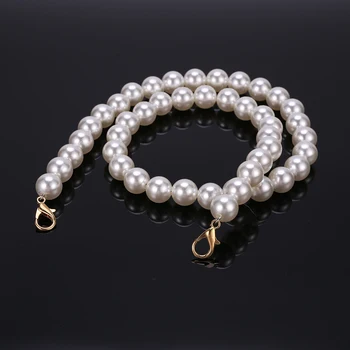 Pearl Strap for Bags DIY Purse Handle Shoulder Handbag Replacement Chains Bags Parts Accessories
Pearl Strap for Bags DIY Purse Handle Shoulder Handbag Replacement Chains Bags Parts Accessories
