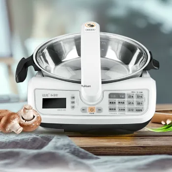 220V 1600W Home Fully Automatic Cooking Machine Robot Intelligent Cooking Pot Multi-function Cooking Pot Stainless Steel
220V 1600W Home Fully Automatic Cooking Machine Robot Intelligent Cooking Pot Multi-function Cooking Pot Stainless Steel