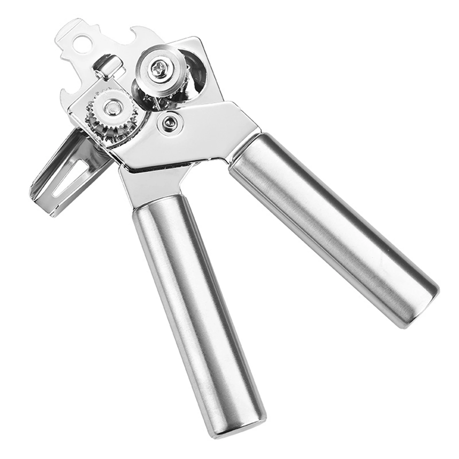 AA Can Opener Stainless Steel Precision Gears Driven Extended Handle Humanized Design Multifunctional Kitchen Tool
AA Can Opener Stainless Steel Precision Gears Driven Extended Handle Humanized Design Multifunctional Kitchen Tool