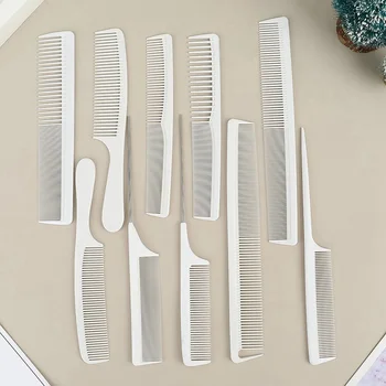 10 Style White Hairdressing Comb Anti-static Hair Cutting Combs Detangle Straight Hair Pro Salon Styling Tool
10 Style White Hairdressing Comb Anti-static Hair Cutting Combs Detangle Straight Hair Pro Salon Styling Tool