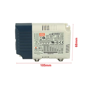 MEANWELL MW2588DA Led Driver DC Meanwell LCM-25DA DALI dimmer button N.O. Constant current selectable 350/500/600/70
MEANWELL MW2588DA Led Driver DC Meanwell LCM-25DA DALI dimmer button N.O. Constant current selectable 350/500/600/70