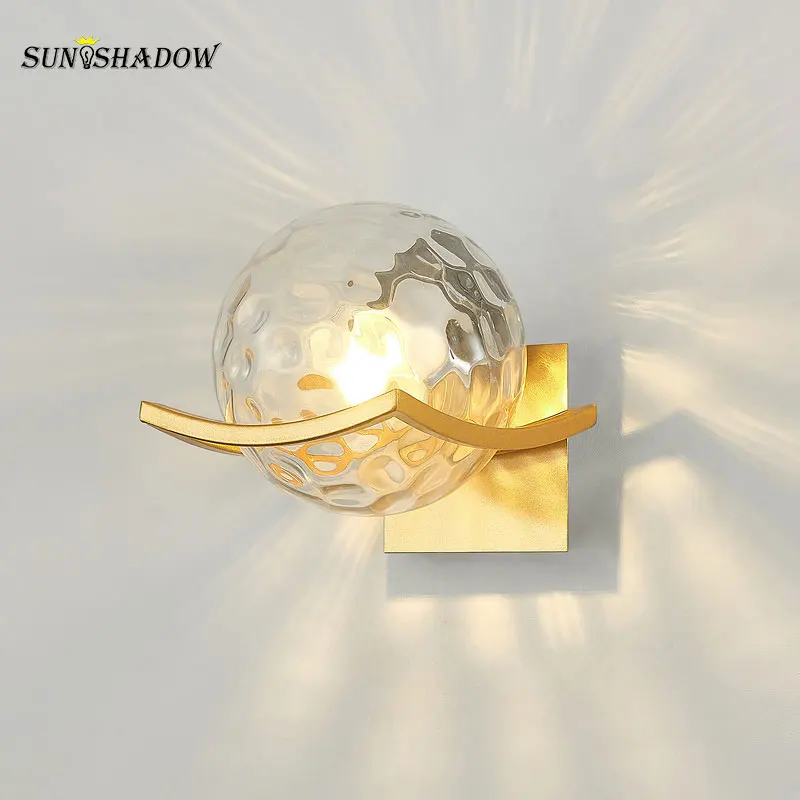 Glass Lampshade Wall Light Modern Home Sconce Wall Lamp for Living room Bedroom Dining room Kitchen Wall Led Lamp E27 Led Bubls
Glass Lampshade Wall Light Modern Home Sconce Wall Lamp for Living room Bedroom Dining room Kitchen Wall Led Lamp E27 Led Bubls