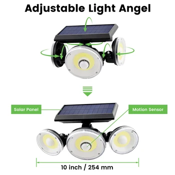 Solar Panel Wall Lamp Decorative Light Outdoor 70 LED Solar Lights Sunlight Waterproof Motion Sensor Security Wall Lamp
Solar Panel Wall Lamp Decorative Light Outdoor 70 LED Solar Lights Sunlight Waterproof Motion Sensor Security Wall Lamp