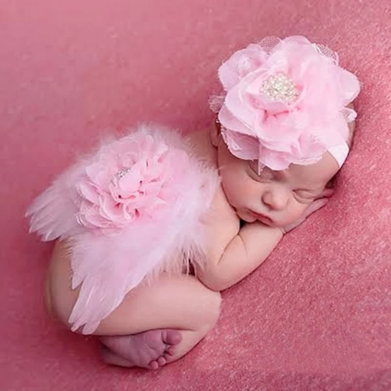 Fashion Newborn Baby Kids Feather Lace Headband & Angel Wings Flowers Photo Props newborn photography props
Fashion Newborn Baby Kids Feather Lace Headband & Angel Wings Flowers Photo Props newborn photography props