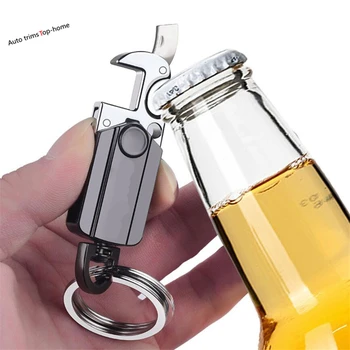 Yimaautotrims Car Auto Multifunction Keychain Key Chain / Fingertip Gyro / Bottle Opener Wine Openers Corkscrew Cover Metal Kit
Yimaautotrims Car Auto Multifunction Keychain Key Chain / Fingertip Gyro / Bottle Opener Wine Openers Corkscrew Cover Metal Kit