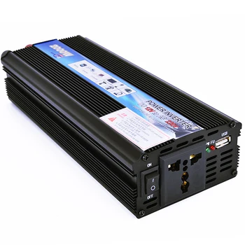 2000W Car Inverter 12v 220v Power Inverter DC To AC 12V To 220V Car Voltage Converter with USB Car Charger for Phone Tablet PC
2000W Car Inverter 12v 220v Power Inverter DC To AC 12V To 220V Car Voltage Converter with USB Car Charger for Phone Tablet PC