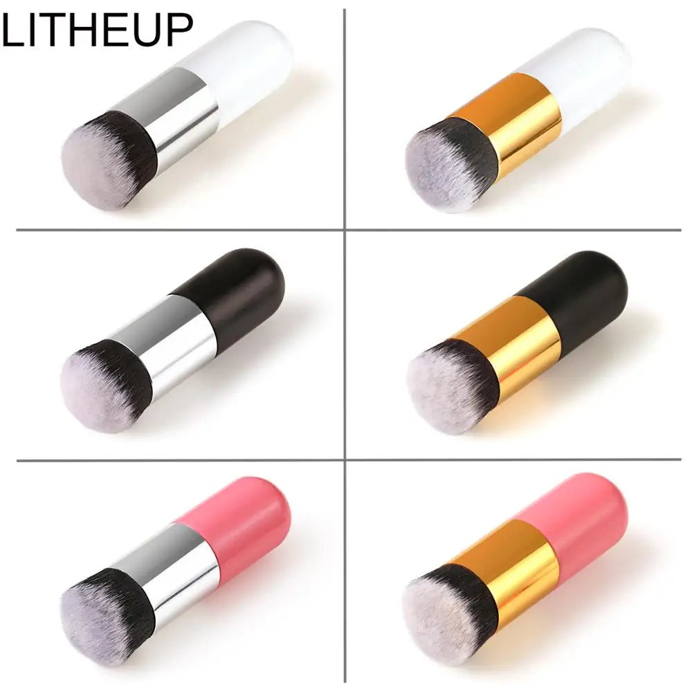Litheup Small Cylinder Foundation Brush Makeup Brushes Wholesale With Free Logo Cosmetics For Face
Litheup Small Cylinder Foundation Brush Makeup Brushes Wholesale With Free Logo Cosmetics For Face