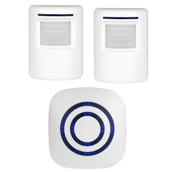 Motion Sensor Detection Alarm Wireless Home Safety Drive Alarm With Sensor Receiver 38 Ringtone Tuners LED Indicator
Motion Sensor Detection Alarm Wireless Home Safety Drive Alarm With Sensor Receiver 38 Ringtone Tuners LED Indicator