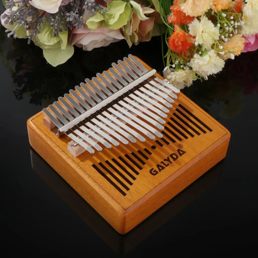 Kalimba 17 Key Thumb Piano Mahogany Wooden Mbira Gift with Bag Accessories Kalimba 17 Key Thumb Piano Mahogany Wooden Mbira Gift with Bag Accessories