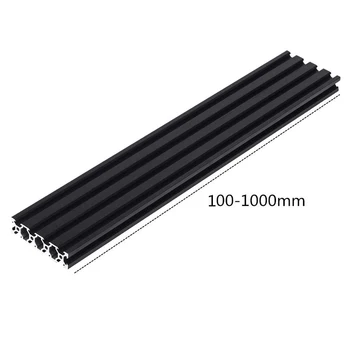 Aluminum Profile Extrusion Frame For DIY CNC Engravers Tool 3D Printers 100-1000mm Black 2080 V-Slot
Aluminum Profile Extrusion Frame For DIY CNC Engravers Tool 3D Printers 100-1000mm Black 2080 V-Slot