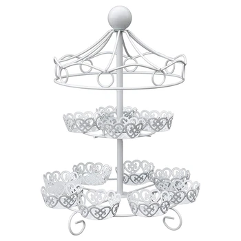 2 Layer-12 Count Carousel Cupcake Stand Holder Display Wedding Cake Cup Display Stand
2 Layer-12 Count Carousel Cupcake Stand Holder Display Wedding Cake Cup Display Stand