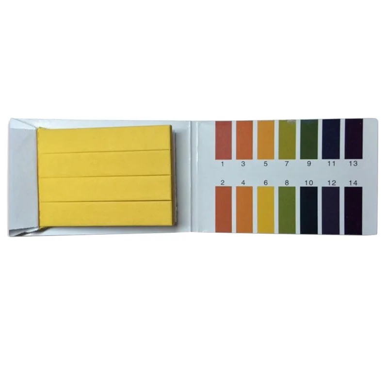 80 Strips PH Meters Indicator Paper PH Value 1-14 Litmus Testing Paper PH Tester for Water Aquarium Urine Soilsting Kit
80 Strips PH Meters Indicator Paper PH Value 1-14 Litmus Testing Paper PH Tester for Water Aquarium Urine Soilsting Kit
