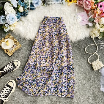 2020 Bohemian Vintage Sweet Floral Empire Skirts Spring Summer New Floral print A-line Dress
2020 Bohemian Vintage Sweet Floral Empire Skirts Spring Summer New Floral print A-line Dress