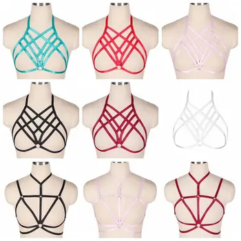 Multicolor Harness Bra Bondage Sexy Chest Tops Neck Belt Party Festival Pastel Goth Punk Body Strappy Lingerie Plus Size Elastic
Multicolor Harness Bra Bondage Sexy Chest Tops Neck Belt Party Festival Pastel Goth Punk Body Strappy Lingerie Plus Size Elastic