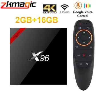 X96 Android 7.1 Smart TV Box Amlogic S905W Quad Core x96 mini 4K H.265 Media Player X96W 2.4GHz WiFi android tv box Set top Box
X96 Android 7.1 Smart TV Box Amlogic S905W Quad Core x96 mini 4K H.265 Media Player X96W 2.4GHz WiFi android tv box Set top Box