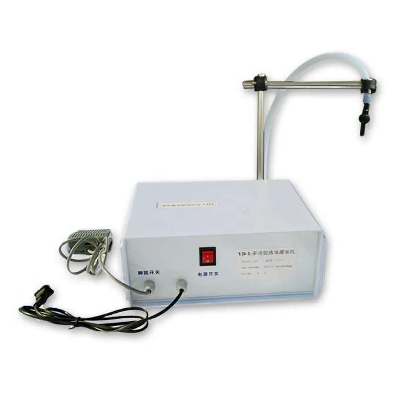 Liquid quantitative filling machine automatic single head small oil beer water soft drink liquid filling machine
Liquid quantitative filling machine automatic single head small oil beer water soft drink liquid filling machine