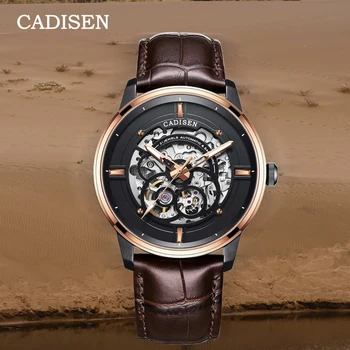 CADISEN Skeleton Watch Mens Watches Top Brand Luxury Mechanical Automatic Watch Men Business Sport Watches For men reloj hombre
CADISEN Skeleton Watch Mens Watches Top Brand Luxury Mechanical Automatic Watch Men Business Sport Watches For men reloj hombre