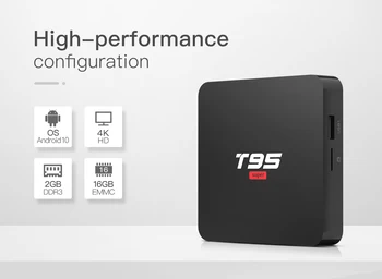 10pcs T95 Super Android 10.0 TV Box Allwinner H3 Quad Core 2GB 16GB2.4G WiFi 4K H.265 Smart SET TOP Box Media Player
10pcs T95 Super Android 10.0 TV Box Allwinner H3 Quad Core 2GB 16GB2.4G WiFi 4K H.265 Smart SET TOP Box Media Player