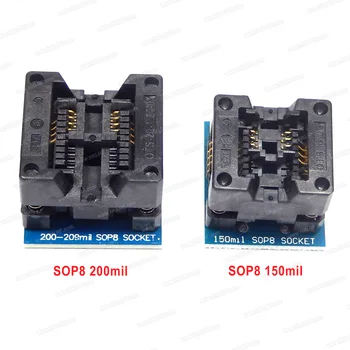 SOP8 to DIP8 Wide-body Seat Wide 150mil + 200-209mil Programmer Adapter SOP8-DIP8 Adapter Socket For EZP2019
SOP8 to DIP8 Wide-body Seat Wide 150mil + 200-209mil Programmer Adapter SOP8-DIP8 Adapter Socket For EZP2019