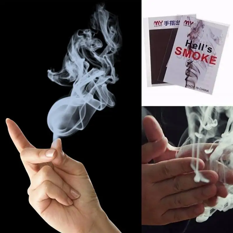 Magic Trick Smokes Surprise Prank Joke Mystical Fun Magic Trick Finger's Smoke Thumb Smoke
Magic Trick Smokes Surprise Prank Joke Mystical Fun Magic Trick Finger's Smoke Thumb Smoke