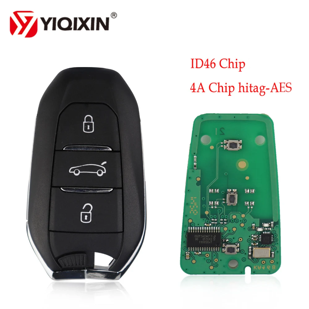 YIQIXIN 433Mhz 4A PCF7945 ID46 Chip Remote Car Key For Peugeot 308 508 408 5008 3008 208 3B For Citroen C4L DS4 DS5 Key HU83/VA2
YIQIXIN 433Mhz 4A PCF7945 ID46 Chip Remote Car Key For Peugeot 308 508 408 5008 3008 208 3B For Citroen C4L DS4 DS5 Key HU83/VA2