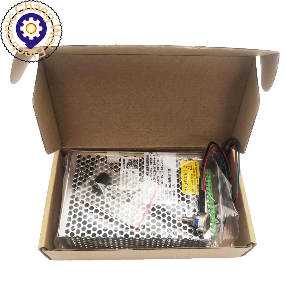 CNC HQ-SXPWM-X series pulse width DC motor speed controller, input voltage 50/60HZ, armature voltage DC0-110V.
CNC HQ-SXPWM-X series pulse width DC motor speed controller, input voltage 50/60HZ, armature voltage DC0-110V.