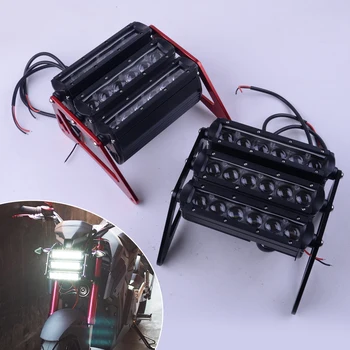 DWCX Waterproof 3 Row LED 12V Motorcycle Headlight Headlamp Red Fork Light Aluminum fit for Honda Grom MSX125 2013-2019
DWCX Waterproof 3 Row LED 12V Motorcycle Headlight Headlamp Red Fork Light Aluminum fit for Honda Grom MSX125 2013-2019