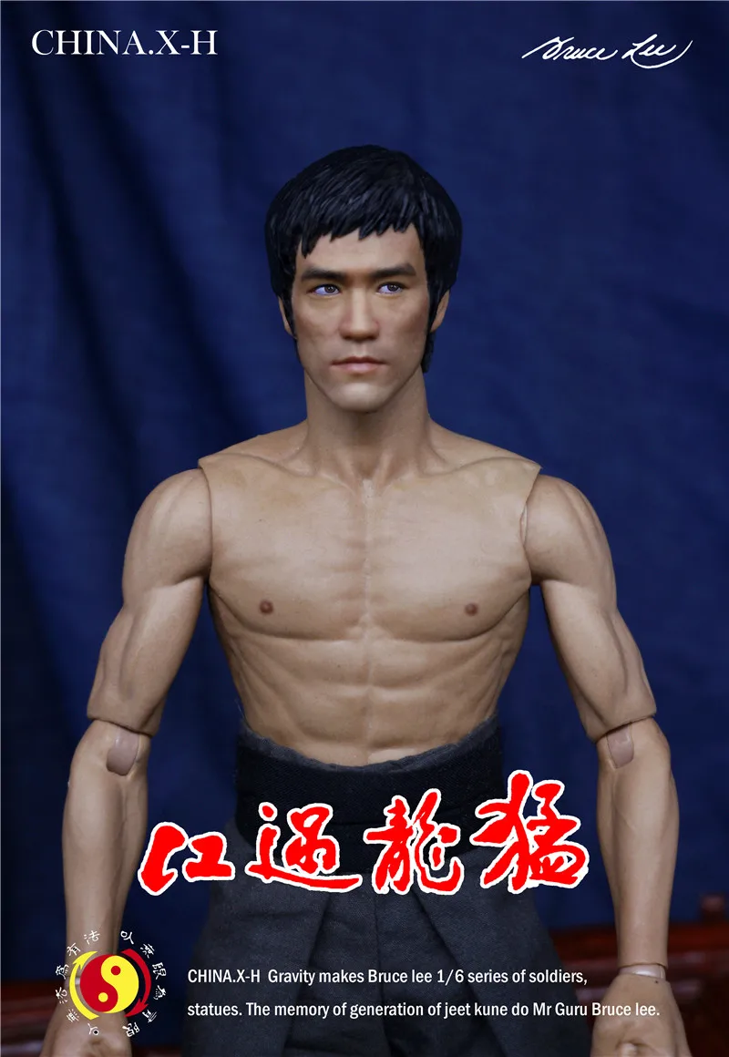 CHINA.X-H Bruce Li  Way of the Dragon 1/6 Scale Figure Limited Statue Toy Model