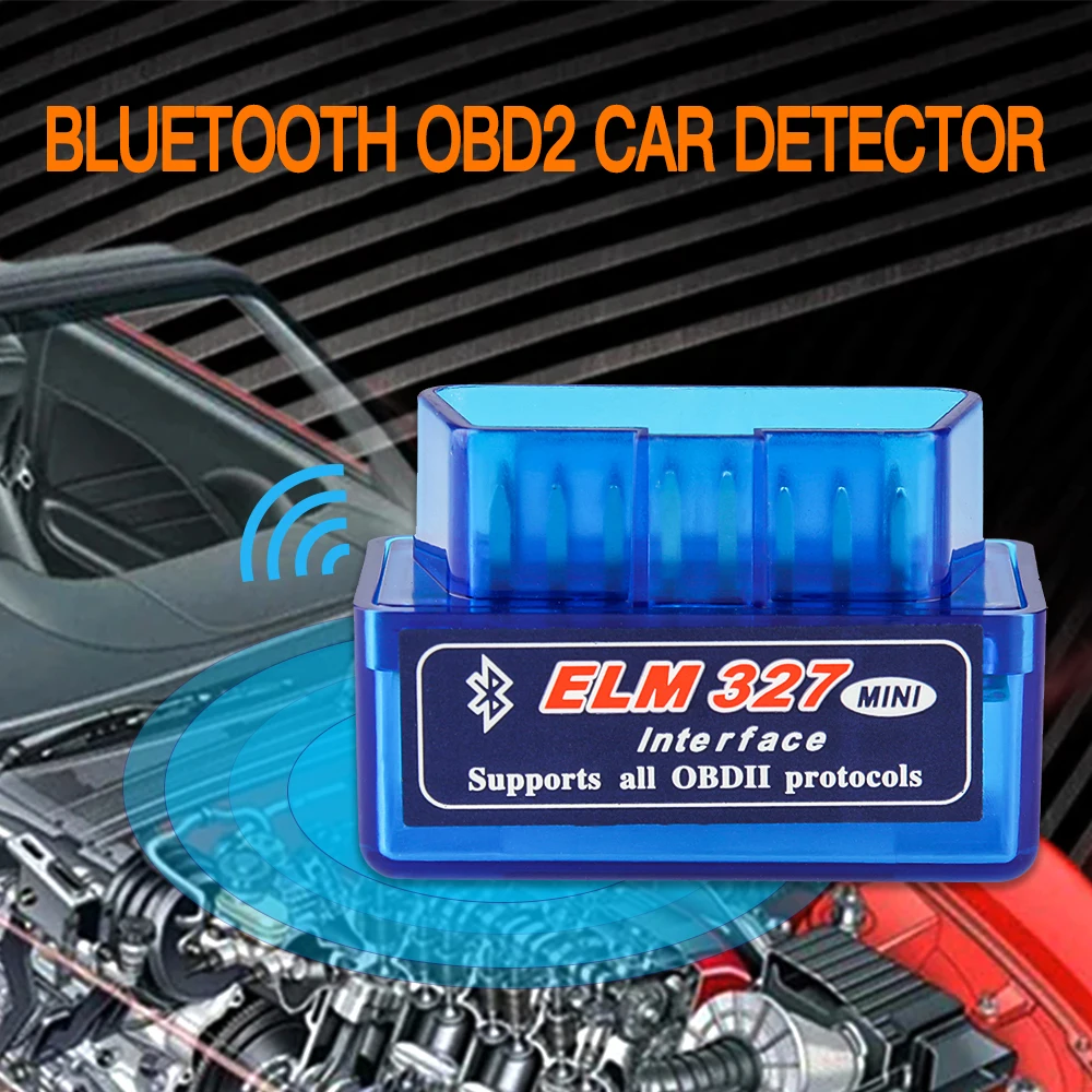 2020 Bluetooth V1.5 Mini Elm327 obd2 scanner OBD auto diagnose-tool code reader For Android / Windows / Symbian Englisch
2020 Bluetooth V1.5 Mini Elm327 obd2 scanner OBD auto diagnose-tool code reader For Android / Windows / Symbian Englisch