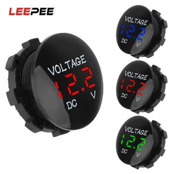 LEEPEE Mini Digital Voltmeter Ammete DC 12V-24V Led Display for Car Auto Motorcycle Boat Voltage Meter Tester
LEEPEE Mini Digital Voltmeter Ammete DC 12V-24V Led Display for Car Auto Motorcycle Boat Voltage Meter Tester