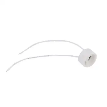 Gu10 Ceramic Lamp Holder with Cable Base Base Halogen Light LED Wire Connector Bulb White Socket Lighting Accessory
Gu10 Ceramic Lamp Holder with Cable Base Base Halogen Light LED Wire Connector Bulb White Socket Lighting Accessory