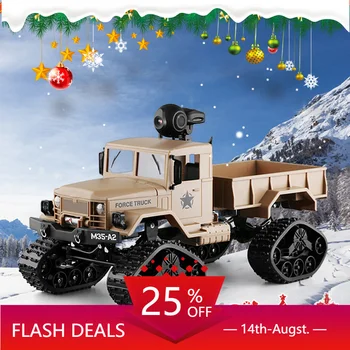 RC Remote control car Simulation military card cross-country model snow crawler remote control car Wi-Fi real-time transmission
RC Remote control car Simulation military card cross-country model snow crawler remote control car Wi-Fi real-time transmission
