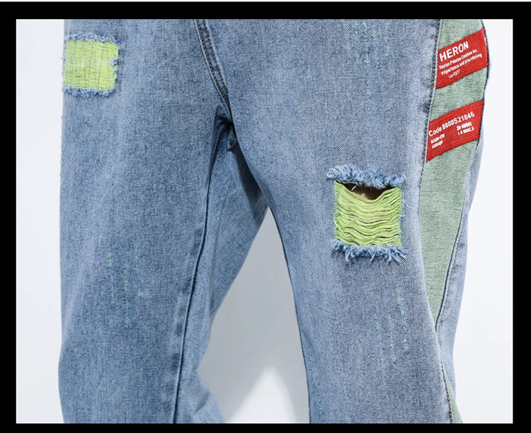 Waliicorners Men Jeans Vintage Designer Loose Fit Multi Pockets Denim Cargo Pants Streetwear Hip Hop Harem Jeans 7 H23d56aa806d140688d2ed430d59b02f4z