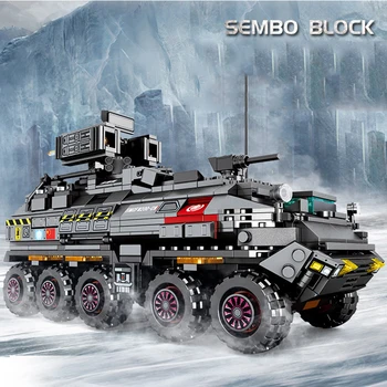 Sembo Blocks 107005 Wandering Earth Movie Series 811pcs Armored Vehicle Sets Building Blocks Military Bricks Christmas Gift Toys
Sembo Blocks 107005 Wandering Earth Movie Series 811pcs Armored Vehicle Sets Building Blocks Military Bricks Christmas Gift Toys
