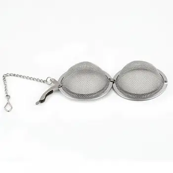 1PCS Mesh Ball Tea Infuser Stainless Steel Tea Strainer For Tea-pot Locking Spice Herbal Tea Filter Tea-pot Infusor Tools
1PCS Mesh Ball Tea Infuser Stainless Steel Tea Strainer For Tea-pot Locking Spice Herbal Tea Filter Tea-pot Infusor Tools