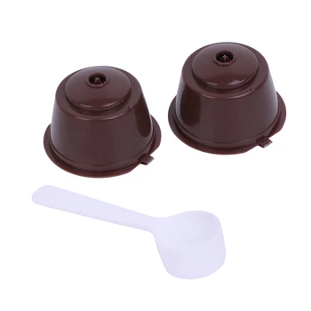 

Drop Ship Reusable Coffee Capsules Cup Filter For Dolce Gusto Refillable Brewers Nescafe