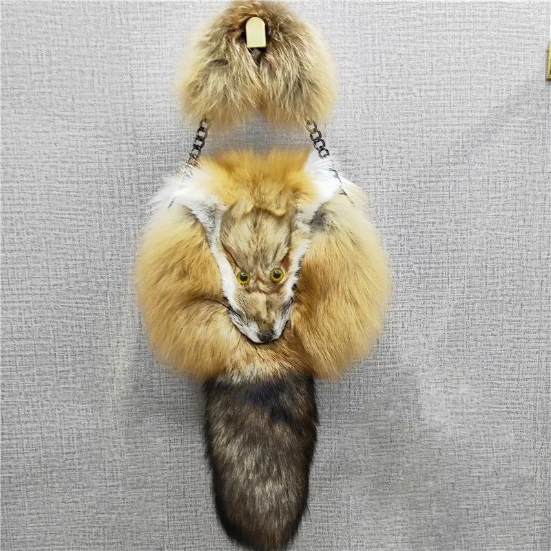 Big Bag Of Fox Fur 2019 New Women Luxury Bag Made Of Genuine Fox Fur Large Size Shoulder Bag Gift diagonal packag 
Big Bag Of Fox Fur 2019 New Women Luxury Bag Made Of Genuine Fox Fur Large Size Shoulder Bag Gift diagonal packag