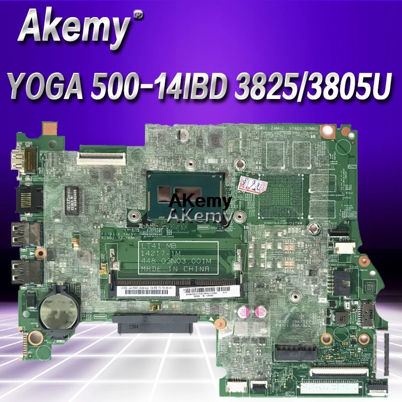 For Lenovo YOGA500 -14IBD FLEX3-1470 YOGA500-14IBD Laptop motherboard 448.03N03.001M CPU 3825/3805U DDR3 100% test OK
For Lenovo YOGA500 -14IBD FLEX3-1470 YOGA500-14IBD Laptop motherboard 448.03N03.001M CPU 3825/3805U DDR3 100% test OK