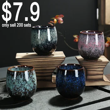 Ceramic Tableware 150ML China Small Tea Cup Household Japanese Wine Glass Restaurant Tools Kitchen Supplies personality Tea Cup
Ceramic Tableware 150ML China Small Tea Cup Household Japanese Wine Glass Restaurant Tools Kitchen Supplies personality Tea Cup