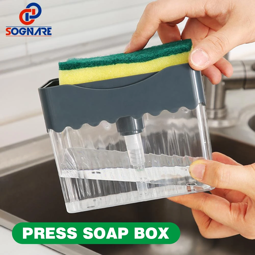 2-in-1 Soap Pump Dispenser Kitchen Hand Press Soap Organizer New Creative Cleaning Liquid Dispenser Container with Sponge Holder
2-in-1 Soap Pump Dispenser Kitchen Hand Press Soap Organizer New Creative Cleaning Liquid Dispenser Container with Sponge Holder