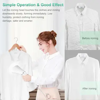 320ml Handheld Fabric Steamer 20 Seconds Fast-Heat Garment Steamer For Home Travelling Steam Iron Handheld Ironing Machine
320ml Handheld Fabric Steamer 20 Seconds Fast-Heat Garment Steamer For Home Travelling Steam Iron Handheld Ironing Machine