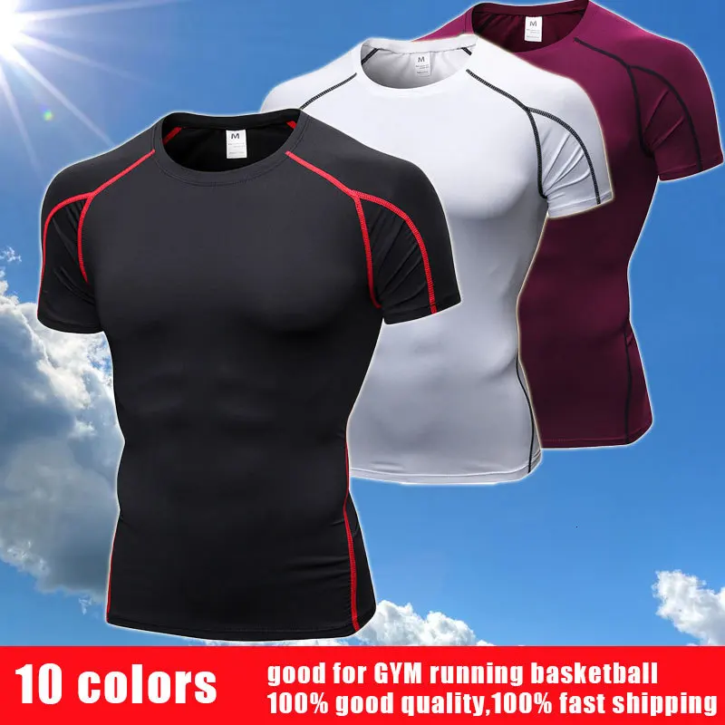 Quality Crossfit gym shirt Quick Dry rashgard Sportswear Compression Clothes fitness t-shirt Top jersey Running sport shirt men
Quality Crossfit gym shirt Quick Dry rashgard Sportswear Compression Clothes fitness t-shirt Top jersey Running sport shirt men
