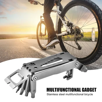 17 in 1 Multi-functional Screwdriver Bicycle Chain Spoke Wrench MTB Bike Repair Tool Practical Folded Cycling Accessories
17 in 1 Multi-functional Screwdriver Bicycle Chain Spoke Wrench MTB Bike Repair Tool Practical Folded Cycling Accessories