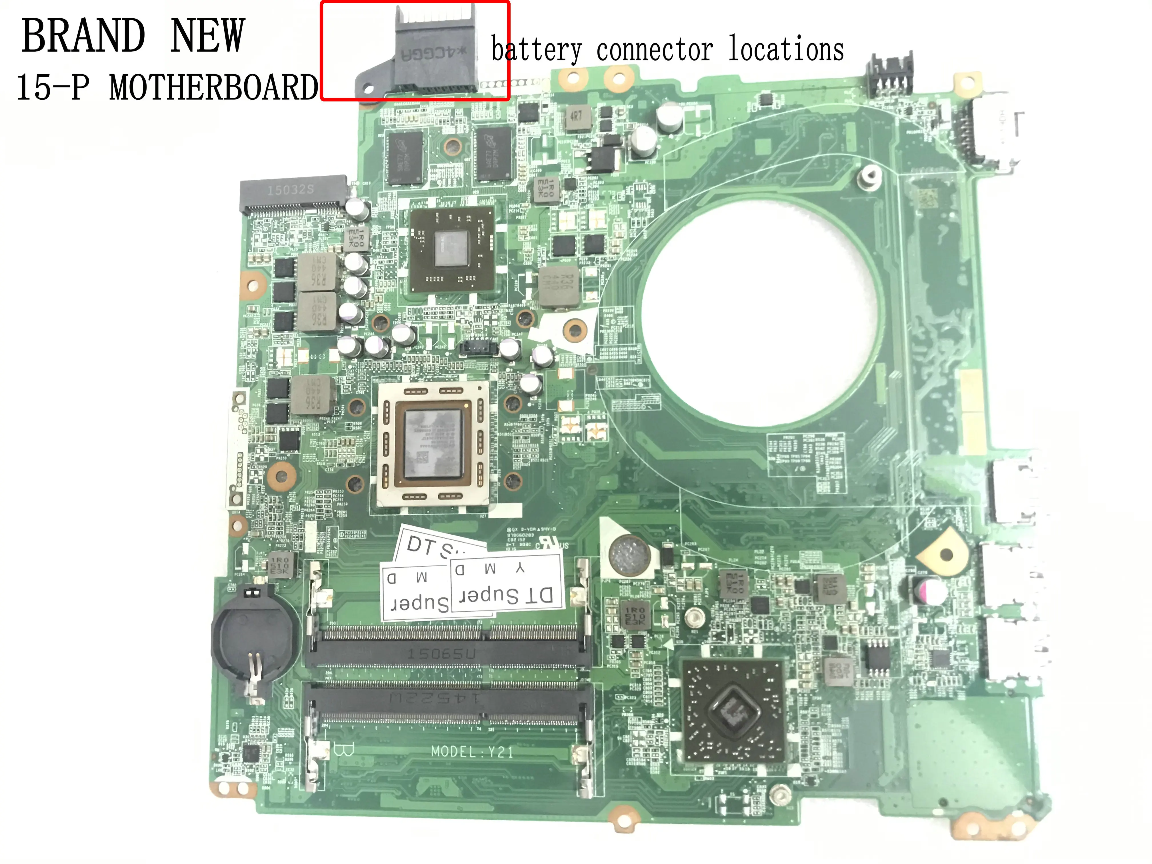 Материнская плата для ноутбука HP Pavilion 15-P процессор A10 + GPU новая модель Y23A DAY23AMB6F0 /