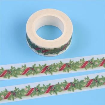 1 Pcs Adhesive Tape Christmas Pattern Print Scrap Booking Diy Craft Sticky Deco Masking Tape New stationery
1 Pcs Adhesive Tape Christmas Pattern Print Scrap Booking Diy Craft Sticky Deco Masking Tape New stationery