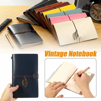 Vintage Notebook Mini Cowhide Cover Portable Notepad Retro Leaf Bandage Note Book Traveler Journey Daily Diary School Supply
Vintage Notebook Mini Cowhide Cover Portable Notepad Retro Leaf Bandage Note Book Traveler Journey Daily Diary School Supply